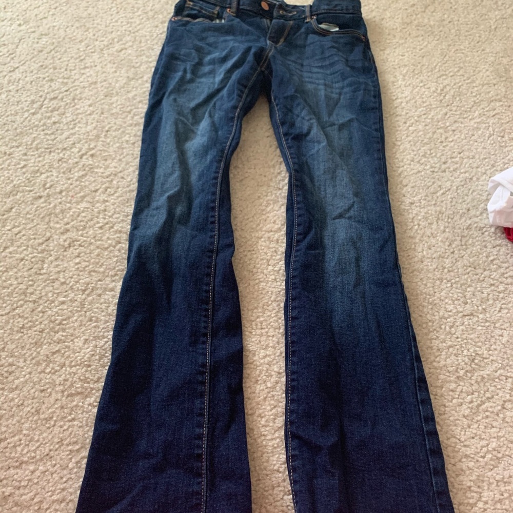 Girls boot cut jeans